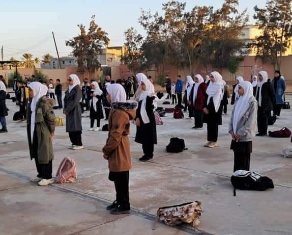 “زيارة مدير مكتب الخدمات التعليمية المحجوب إلى مدرسة “أحفاد السويحلي””