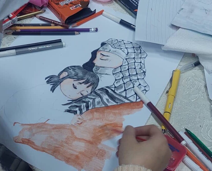 “وحدة النشاط المدرسي بمكتب تعليم شهداء الرميله  ينظم مسابقة الرسم الفوري على مستوى المنطقة”