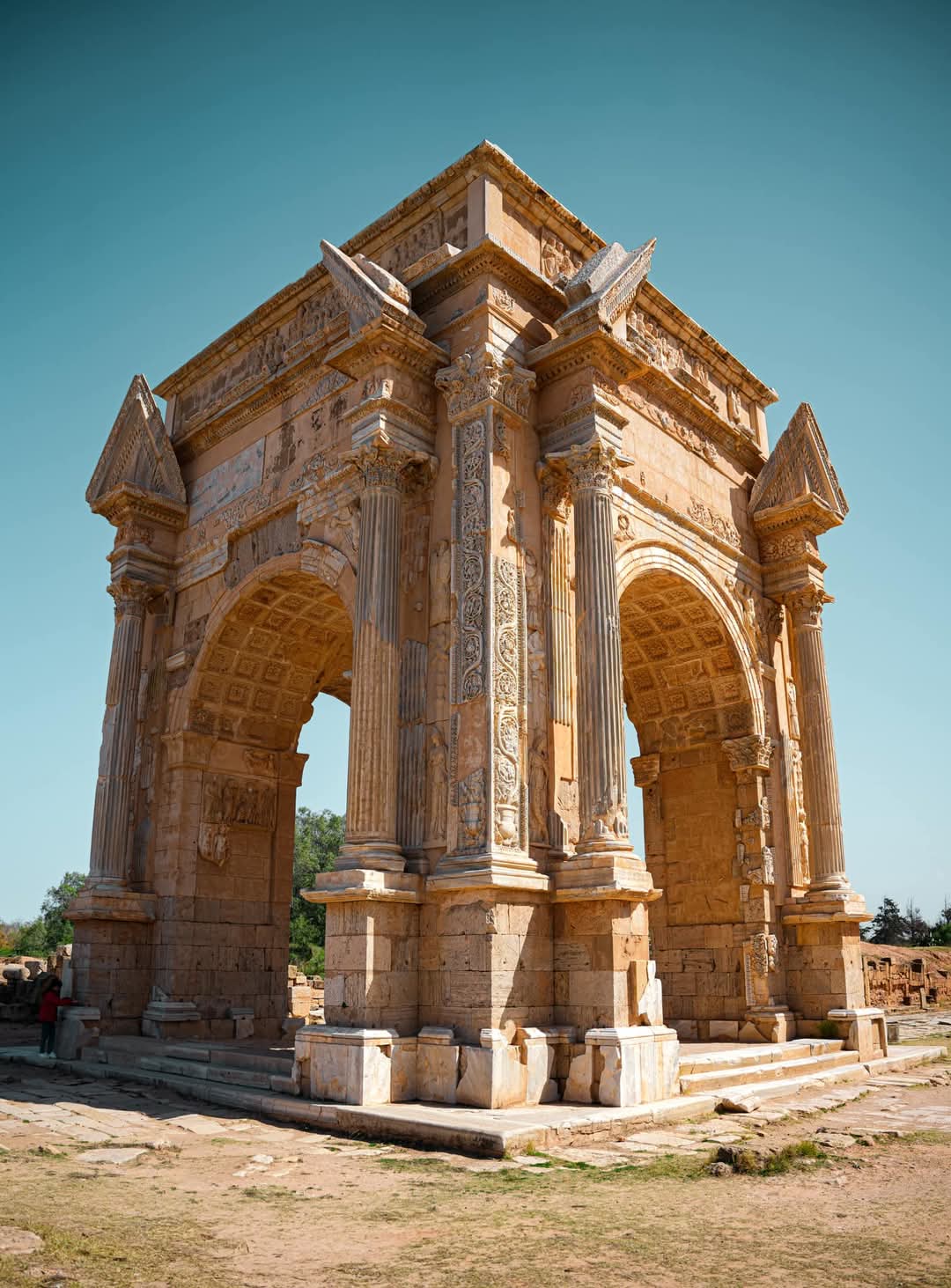 “مدينة لبدة الكبرى” (Leptis Magna)